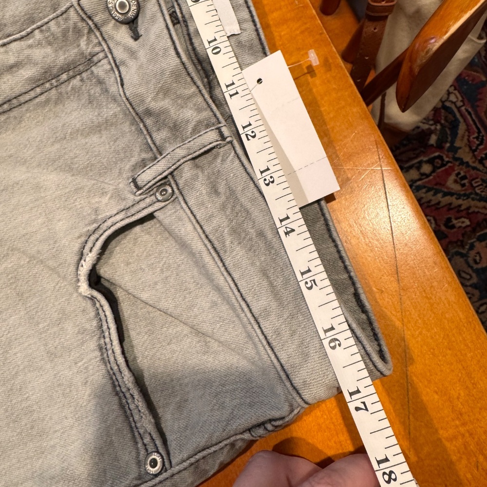 LOFT Straight Crop Jeans Gray Wash - Picture 6 of 6